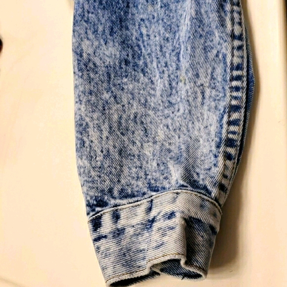 Vintage 80s First Acid Washed Jeans Jacket EUC - Picture 14 of 15